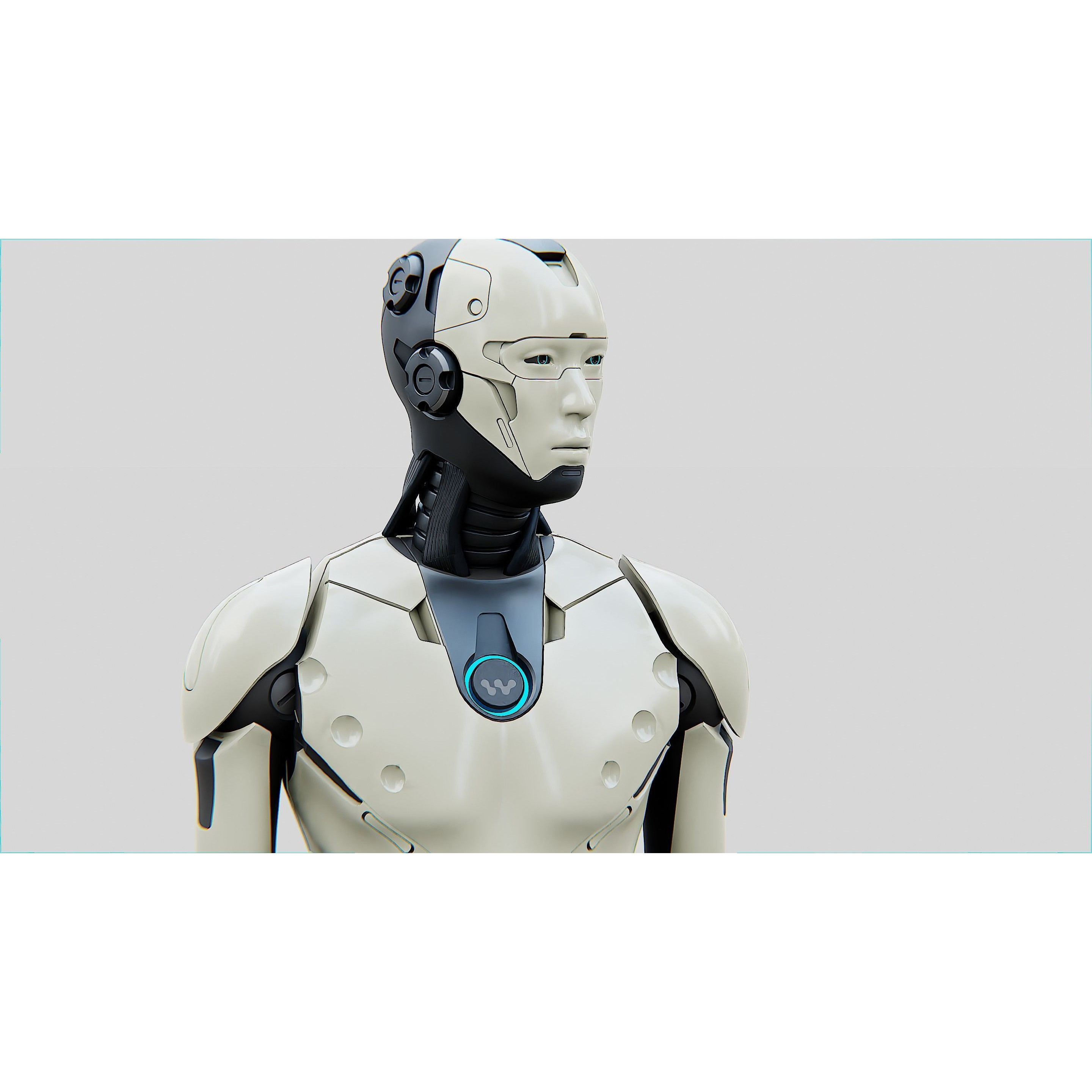 Humanoid Orpheus-B - Rigged Game-Ready 3D Model - View 24