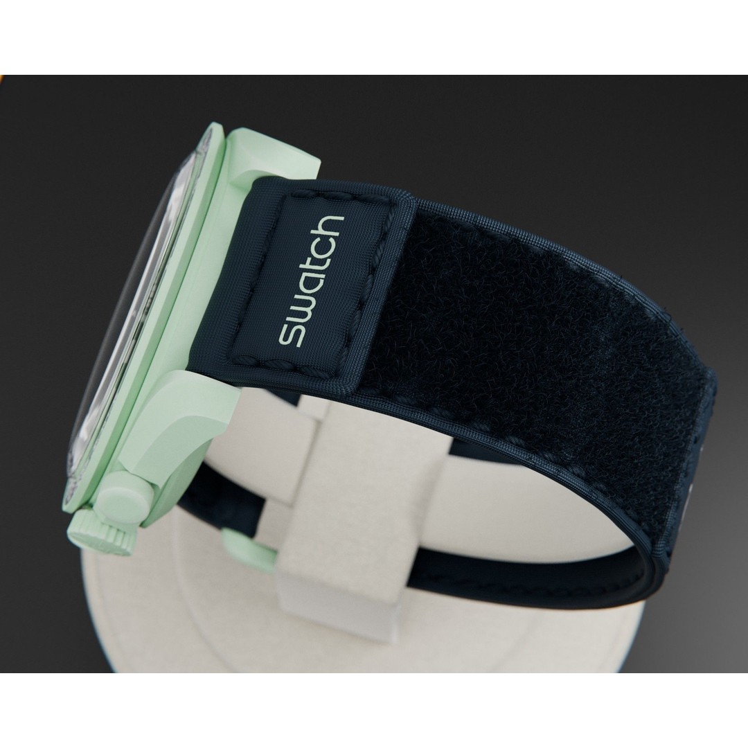 Swatch Omega MoonSwatch Earth 3D Model – High Poly PBR Asset, Blender, FBX, OBJ - View 9