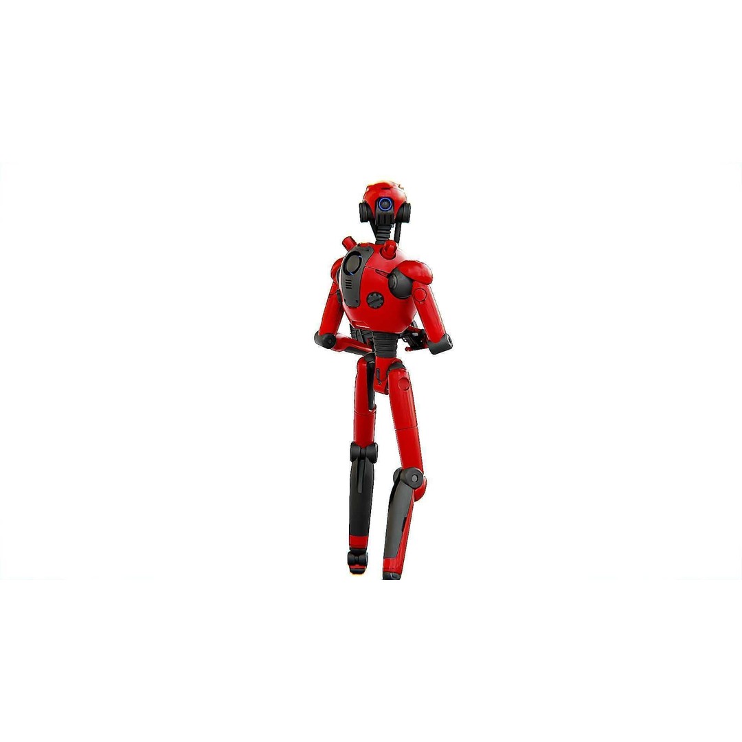 Battle Droid X-5000 3D Model – Rigged Sci-Fi Character, FBX & Blender - View 10