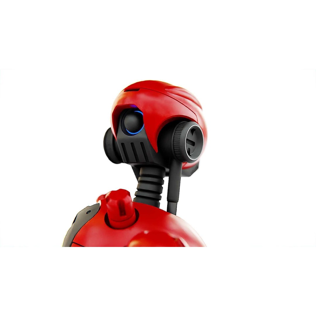 Battle Droid X-5000 3D Model – Rigged Sci-Fi Character, FBX & Blender - View 17