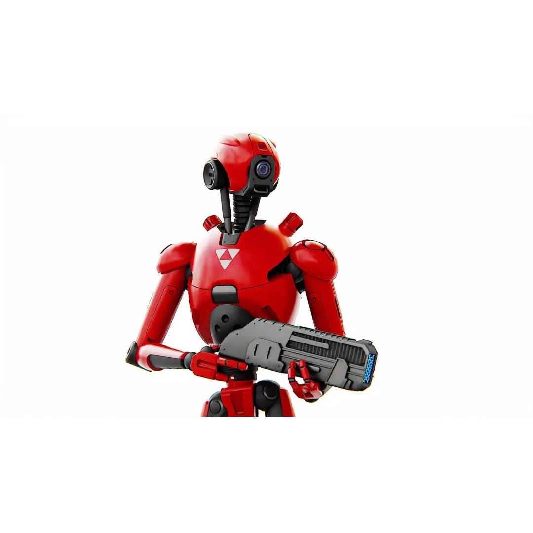 Battle Droid X-5000 3D Model – Rigged Sci-Fi Character, FBX & Blender - View 2