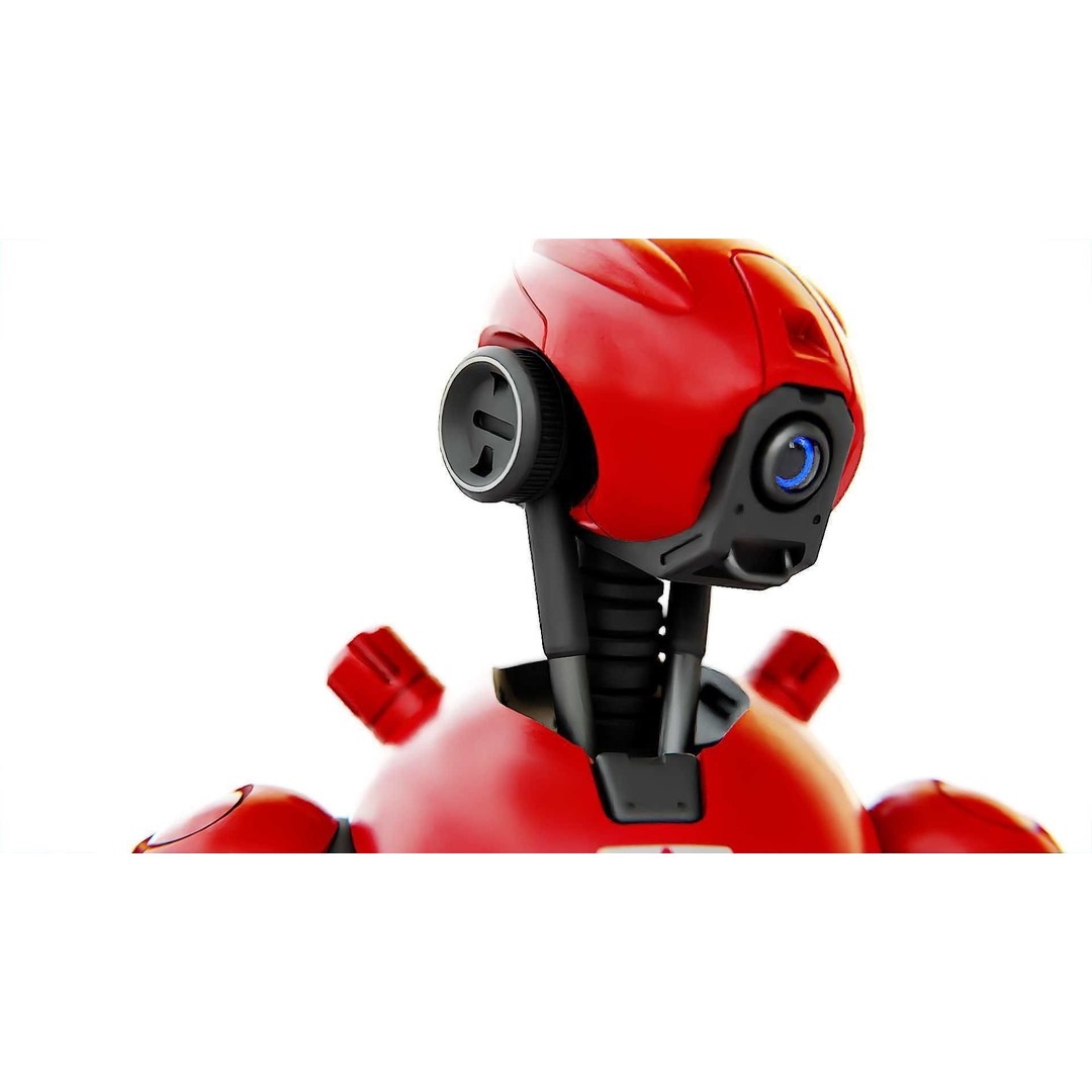 Battle Droid X-5000 3D Model – Rigged Sci-Fi Character, FBX & Blender - View 28