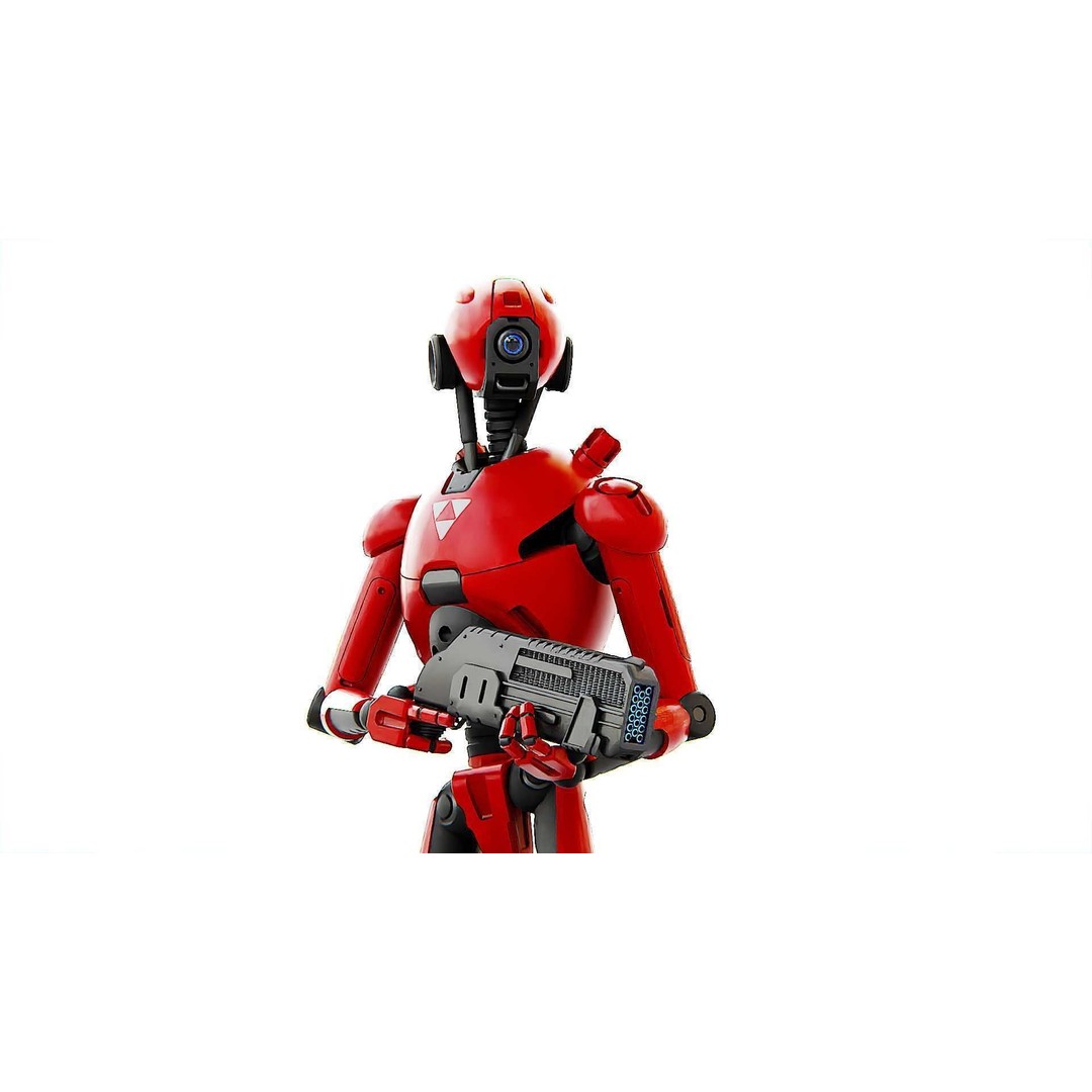 Battle Droid X-5000 3D Model – Rigged Sci-Fi Character, FBX & Blender - View 4