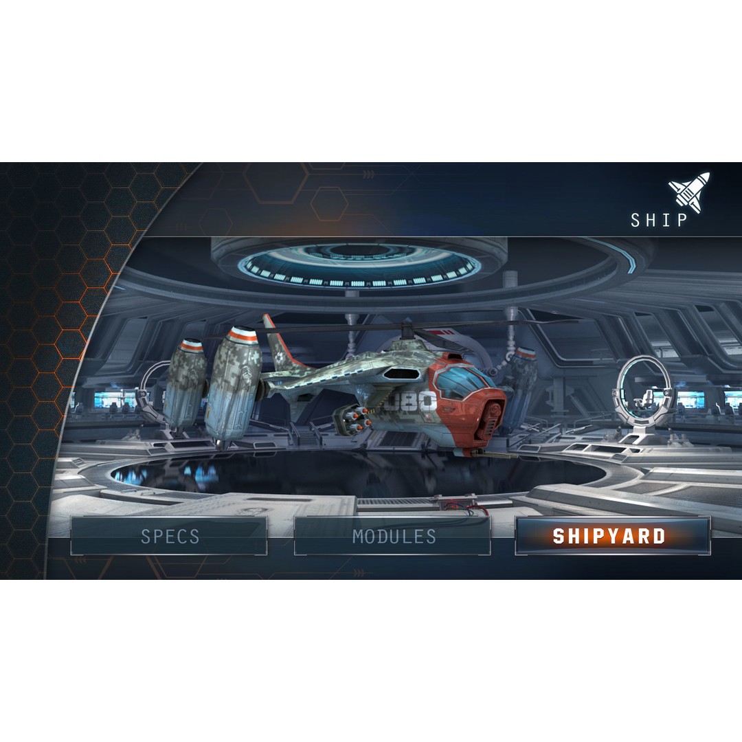 Sci-Fi Hangar Interior 3D Model – Low Poly Game Asset, FBX - View 10