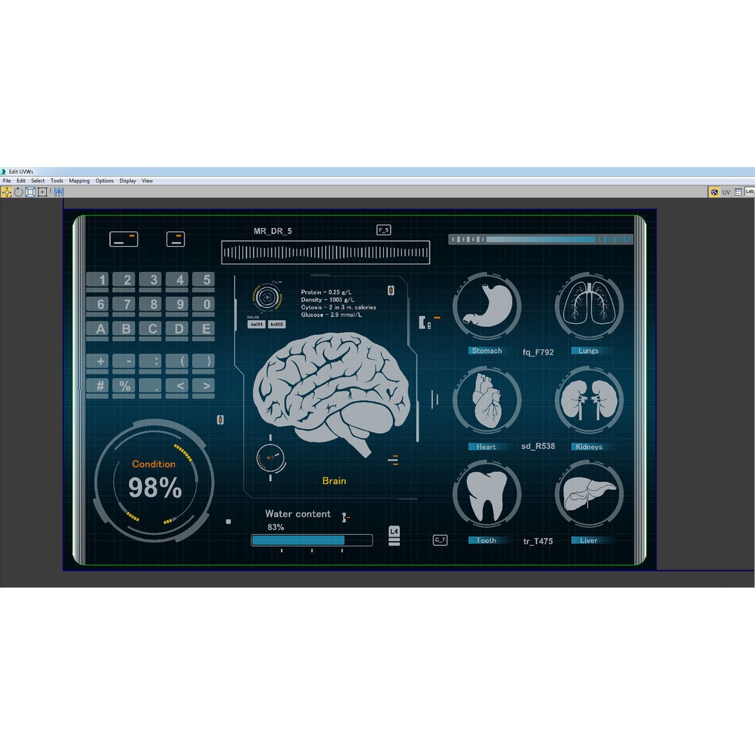 Sci-Fi Laboratory 3D Model – High Poly Interior with PBR Textures