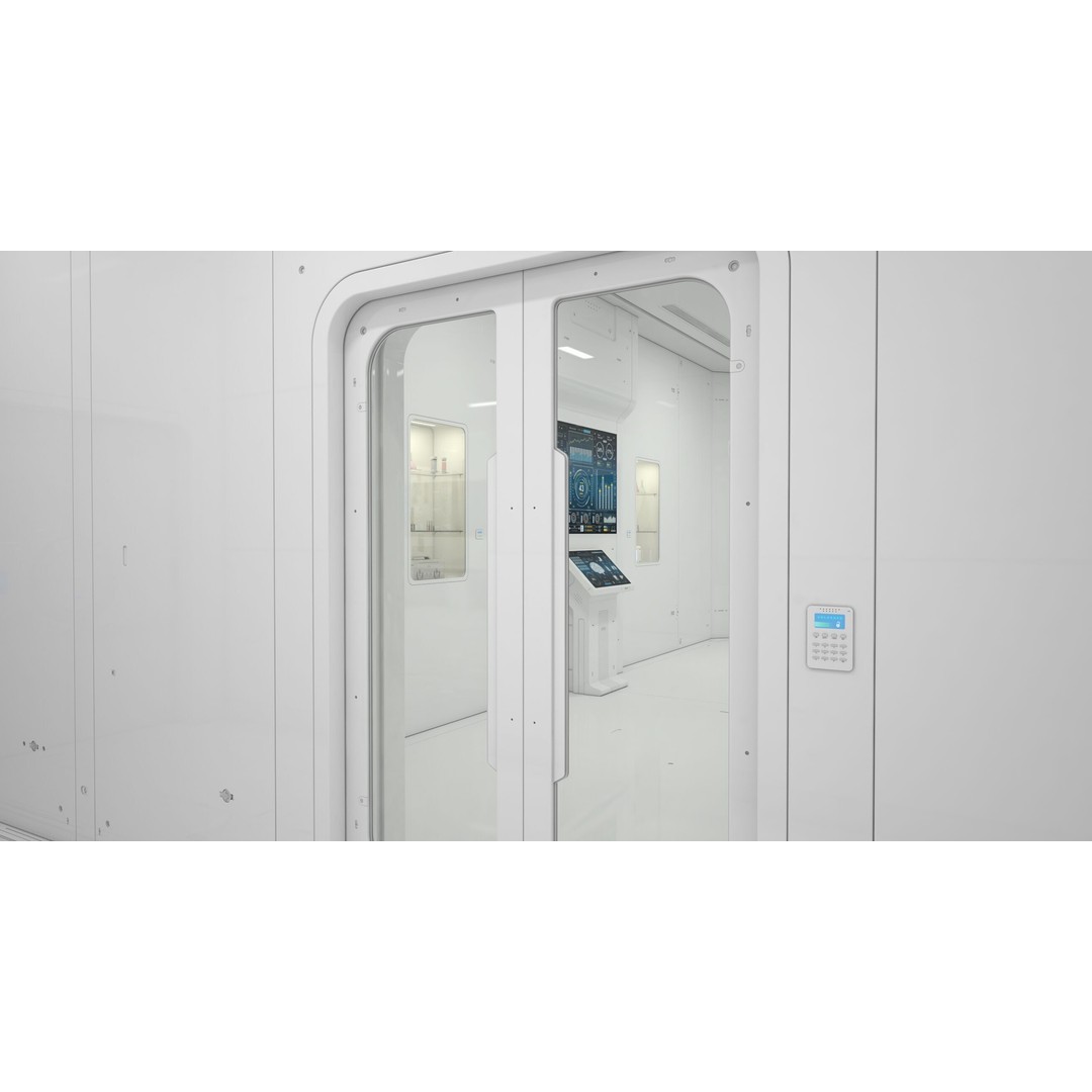 Sci-Fi Laboratory 3D Model – High Poly Interior with PBR Textures - View 12