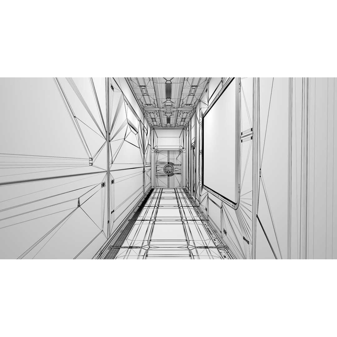 Sci-Fi Laboratory 3D Model – High Poly Interior with PBR Textures - View 27