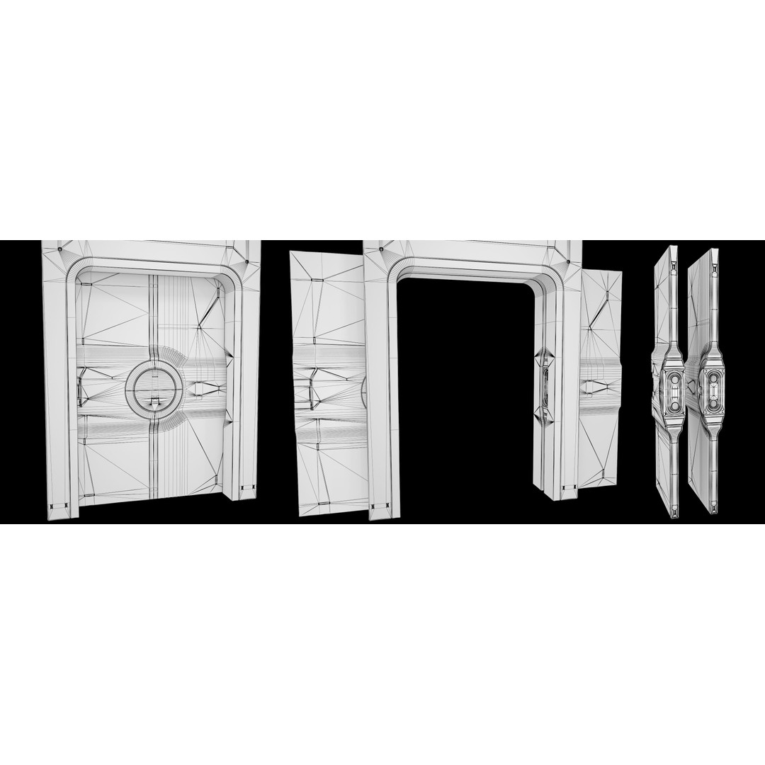 Sci-Fi Laboratory 3D Model – High Poly Interior with PBR Textures - View 31