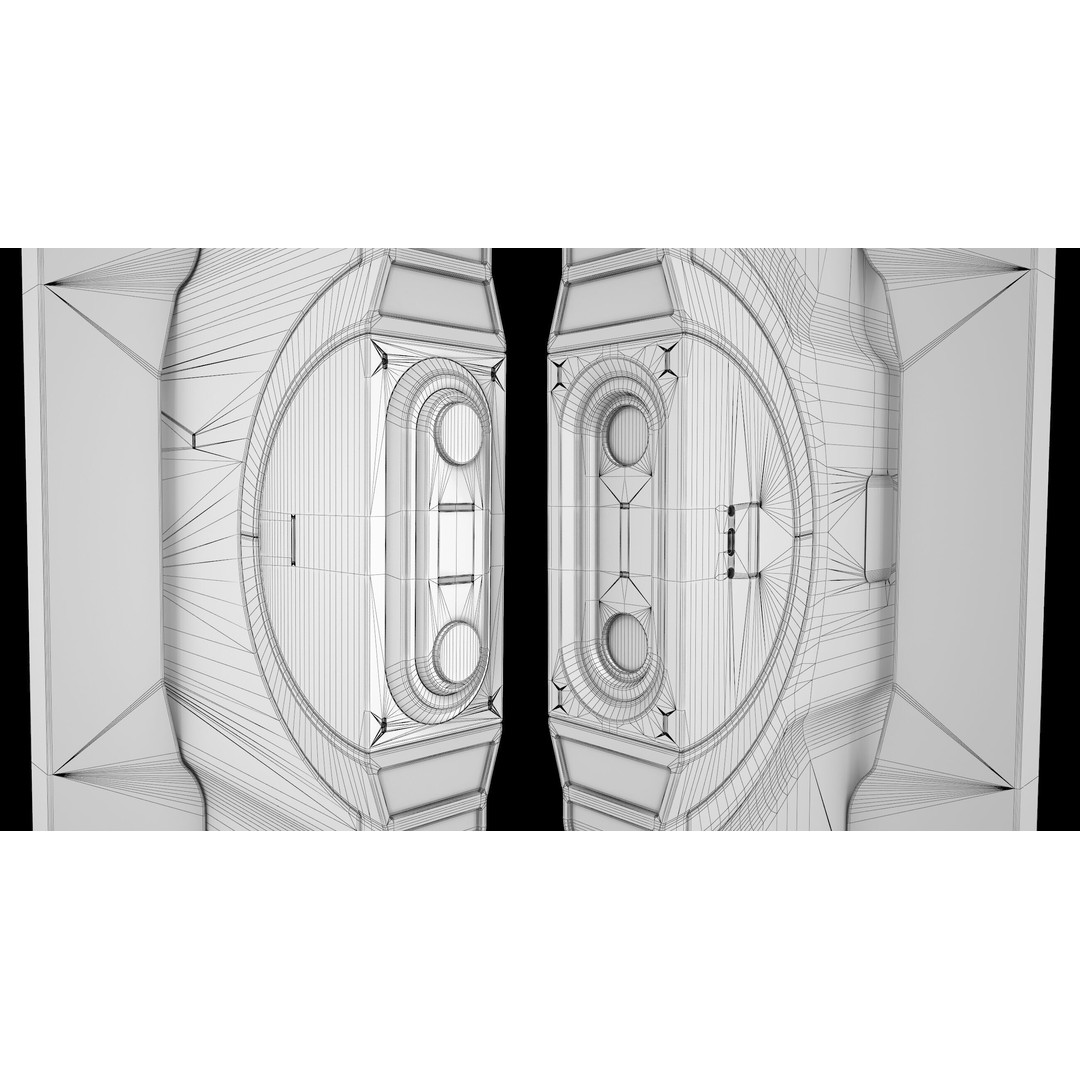 Sci-Fi Laboratory 3D Model – High Poly Interior with PBR Textures - View 32