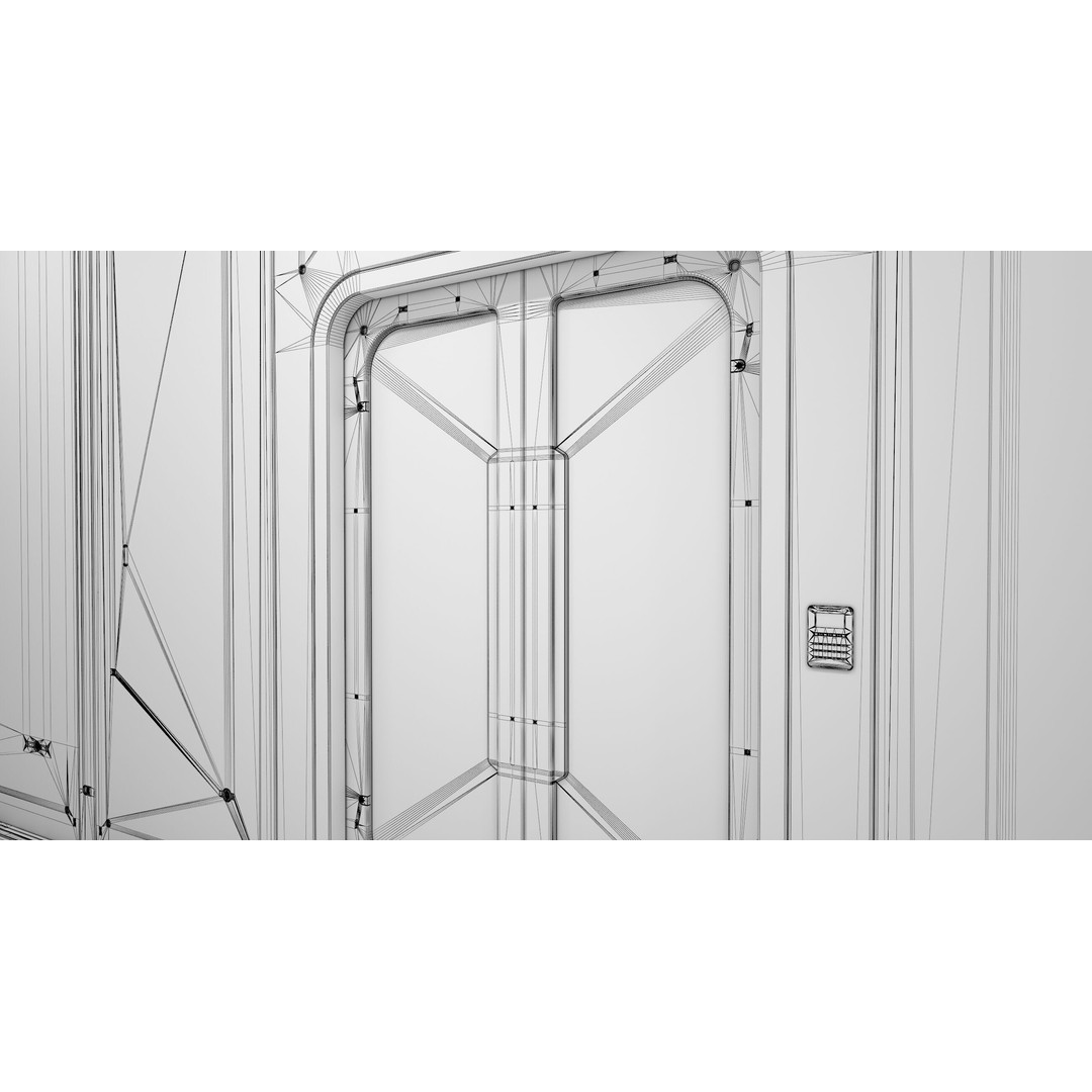 Sci-Fi Laboratory 3D Model – High Poly Interior with PBR Textures - View 34