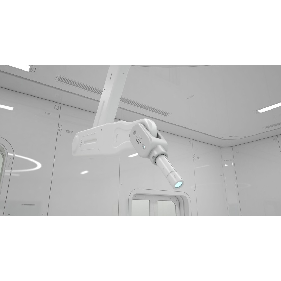 Sci-Fi Laboratory 3D Model – High Poly Interior with PBR Textures - View 4