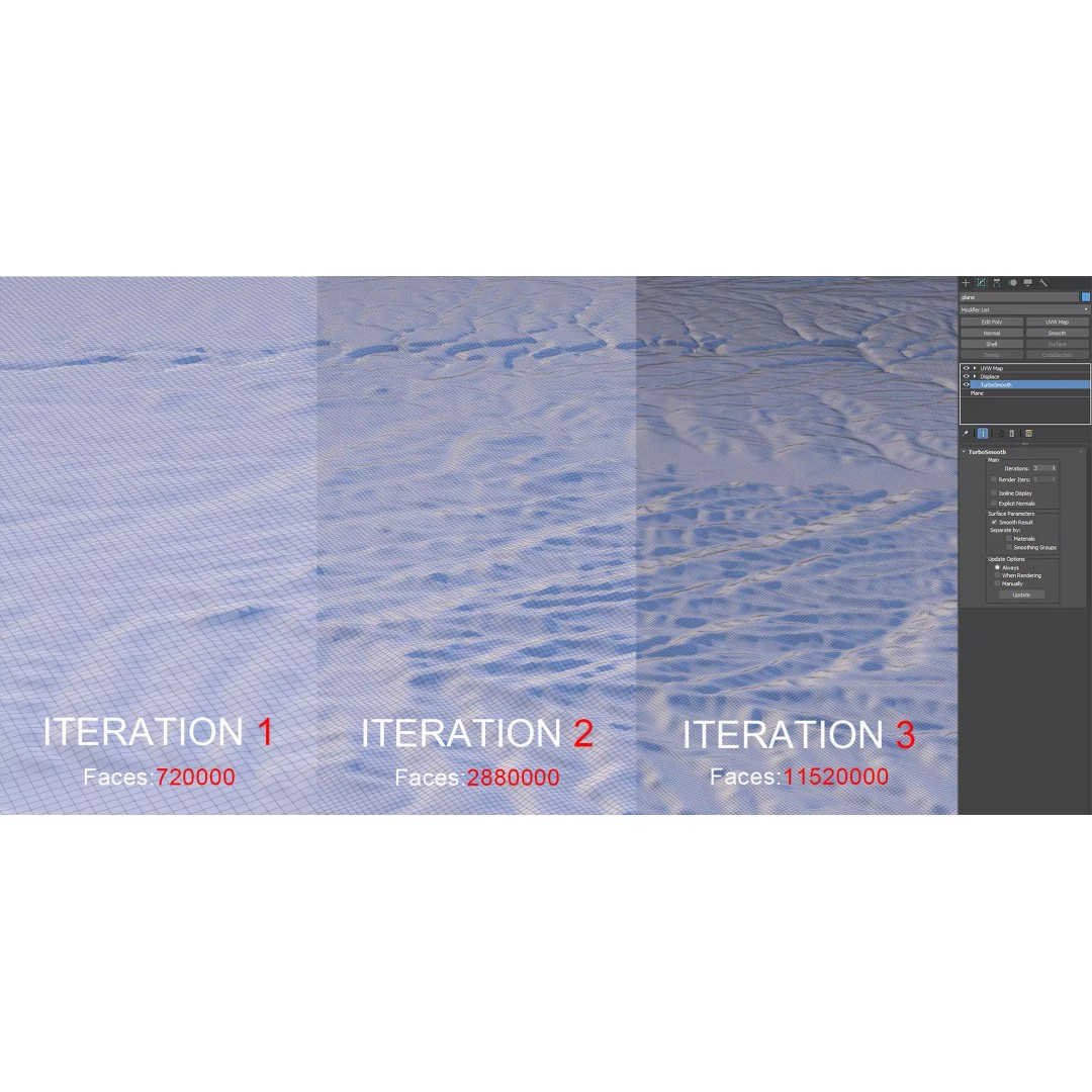 Moldova Map 3D Model – 8K Realistic Satellite Terrain, FBX, OBJ - View 18