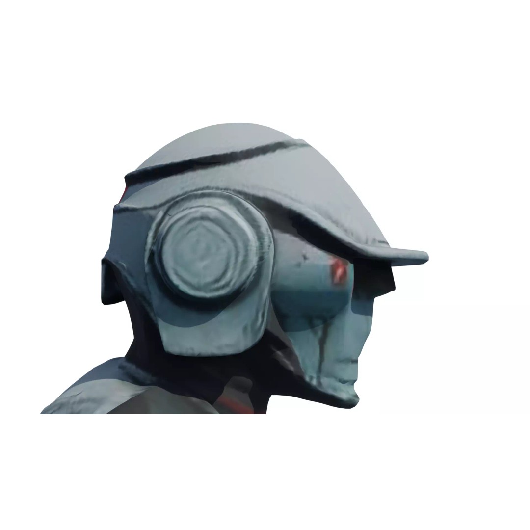 Rigged Sci-Fi Alien Character 3D Model – High Poly Animated Asset