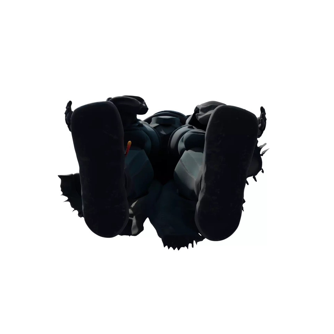 Rigged Sci-Fi Alien Character 3D Model – High Poly Animated Asset - View 20