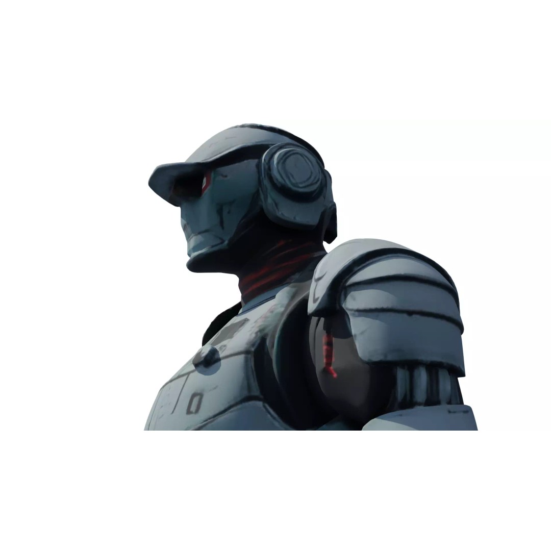 Rigged Sci-Fi Alien Character 3D Model – High Poly Animated Asset - View 23