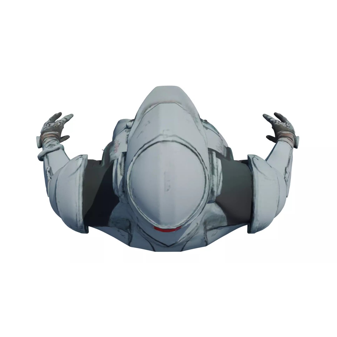 Rigged Sci-Fi Alien Character 3D Model – High Poly Animated Asset - View 24