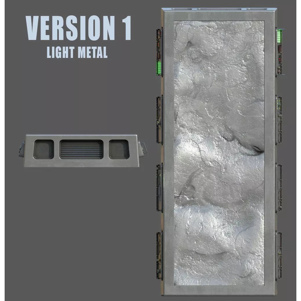 Carbonite Slab 3D Model – Low Poly PBR Asset, FBX - View 16