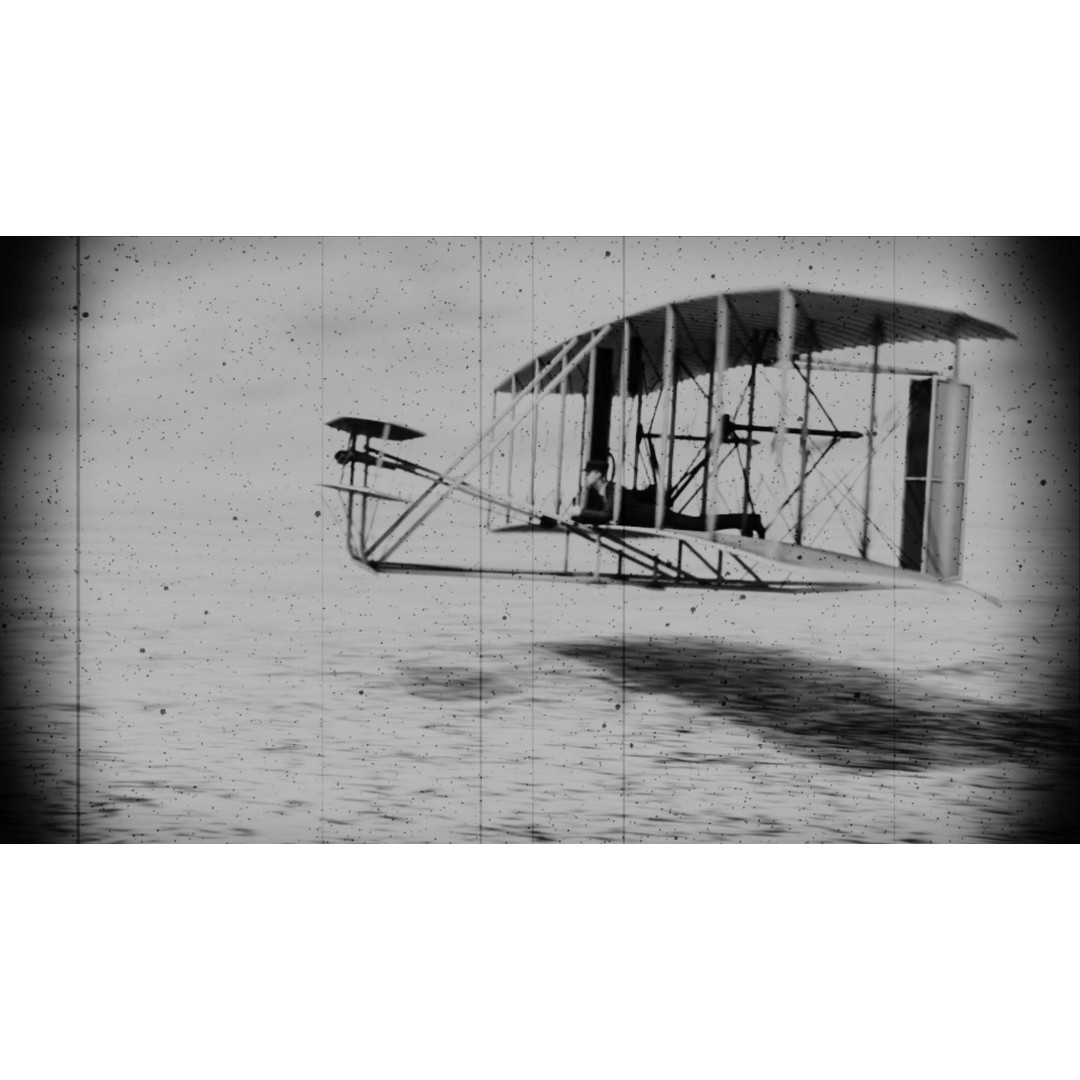 Wright Flyer 3D Model – Historic Aircraft with Rigging and PBR Textures - View 4