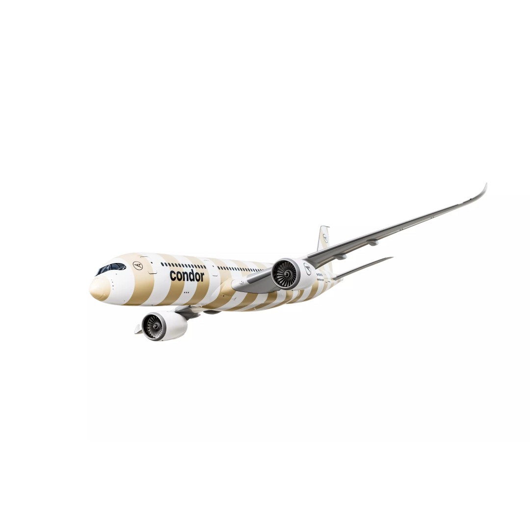Airbus A350-900 3D Model – Condor Livery, Blender, Game-Ready