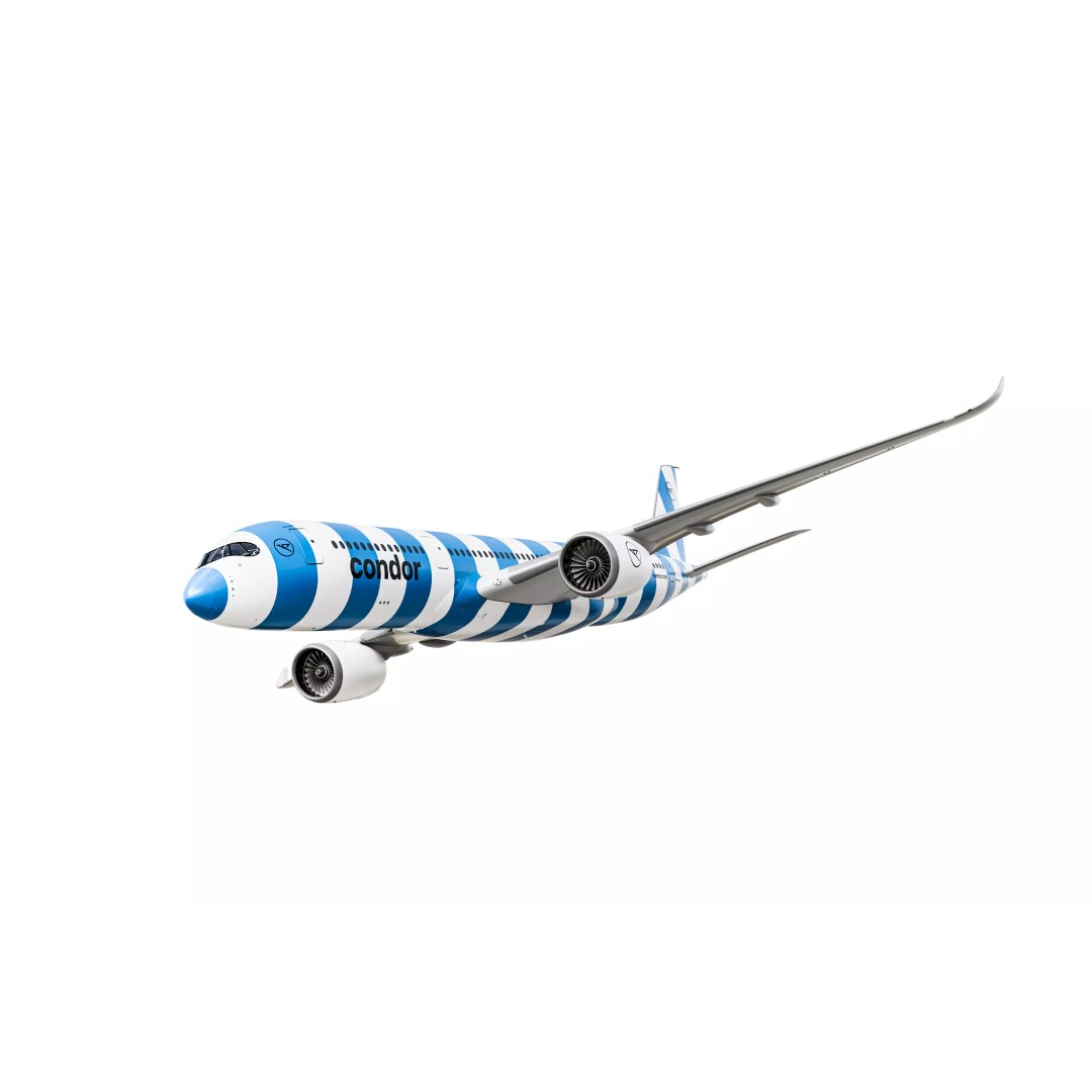 Airbus A350-900 3D Model – Condor Livery, Blender, Game-Ready - View 12