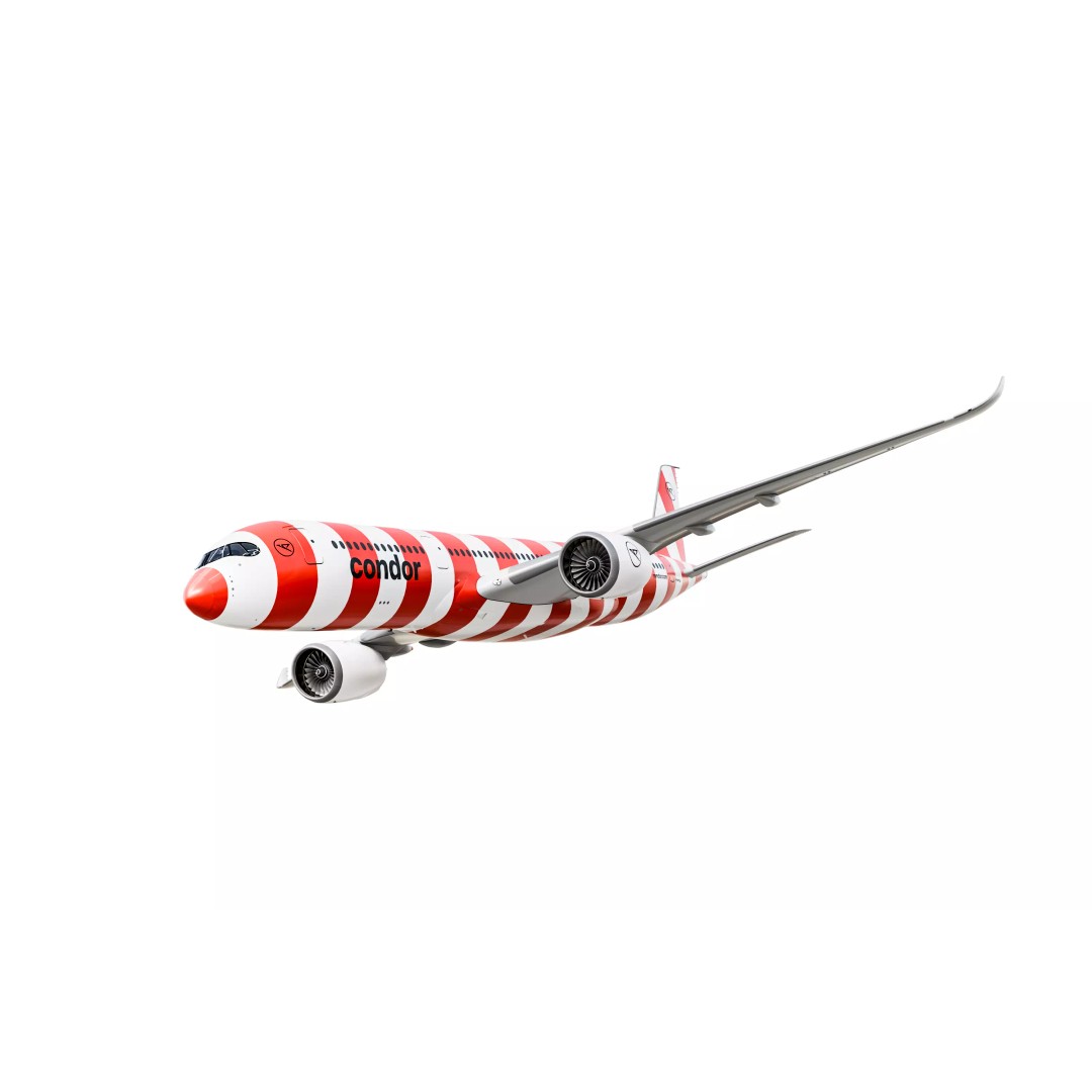Airbus A350-900 3D Model – Condor Livery, Blender, Game-Ready - View 13