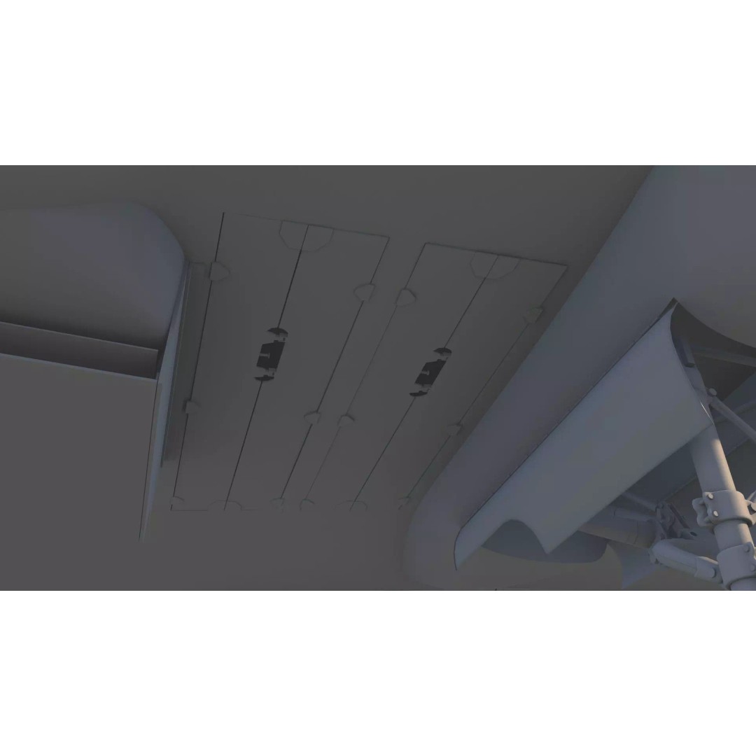 IL-2 Sturmovik 3D Model – Detailed WWII Soviet Aircraft, FBX, OBJ - View 23