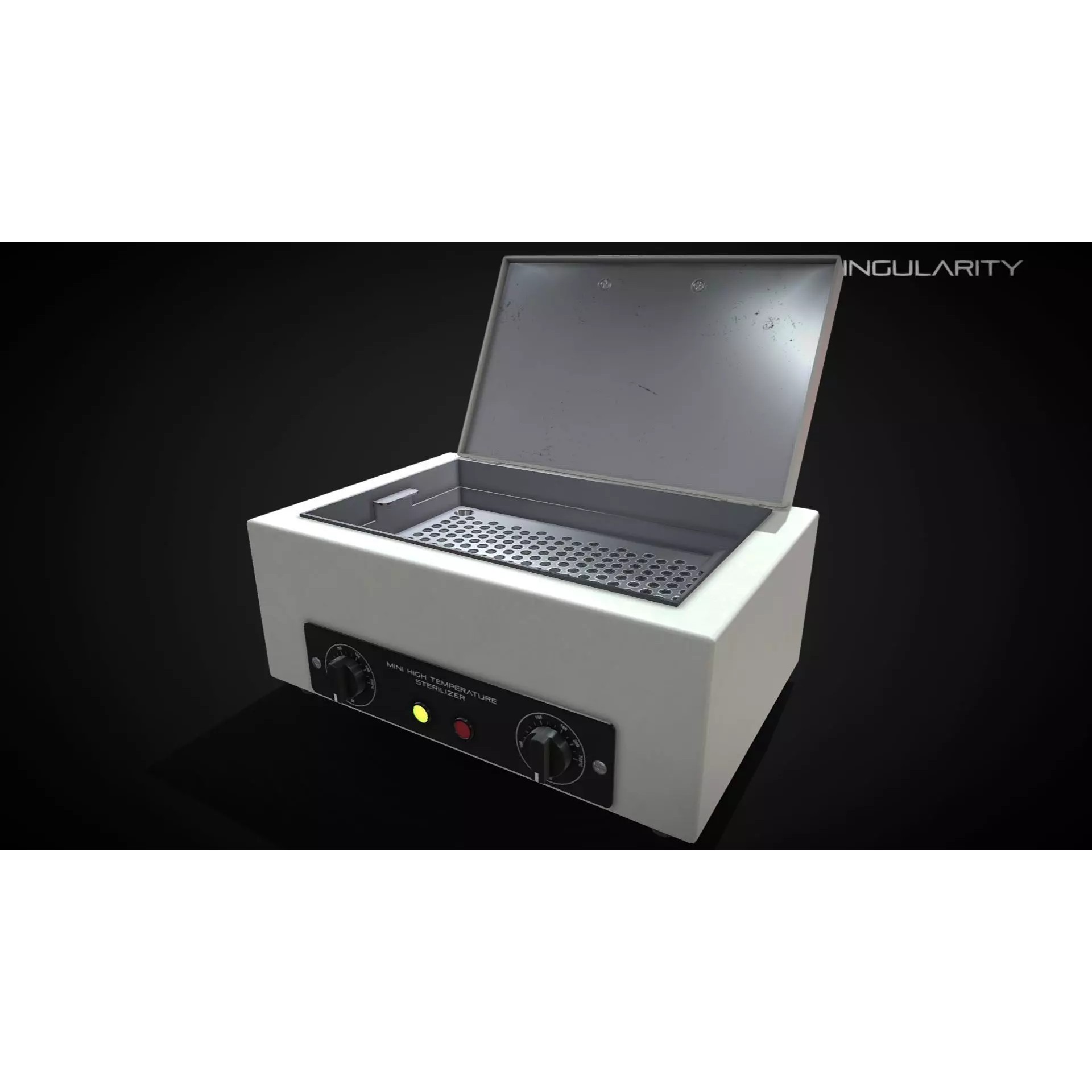 Autoclave - Low-Poly Game-Ready 3D Model - View 2