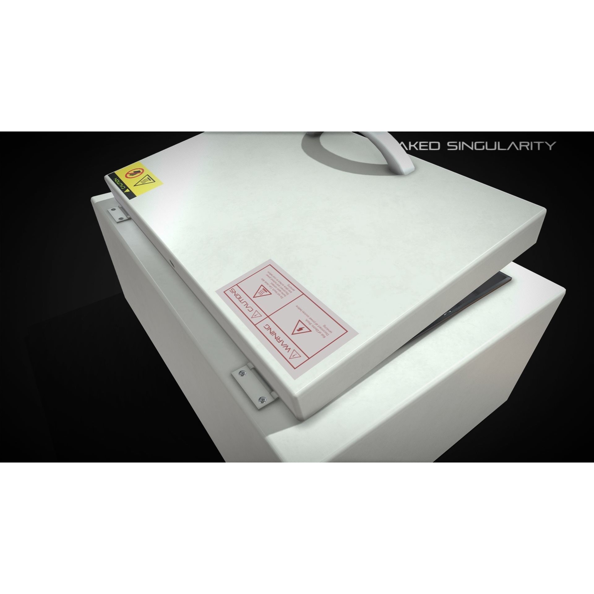 Autoclave - Low-Poly Game-Ready 3D Model - View 3