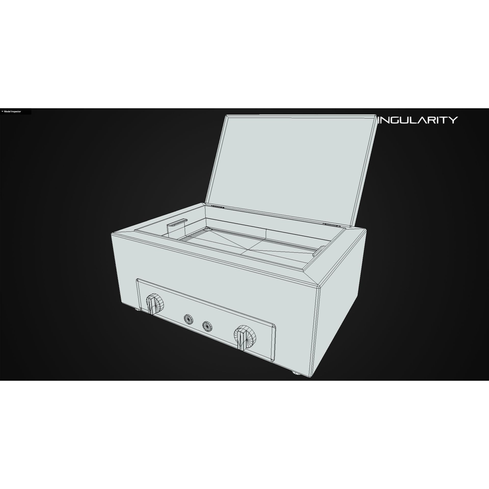 Autoclave - Low-Poly Game-Ready 3D Model - View 4