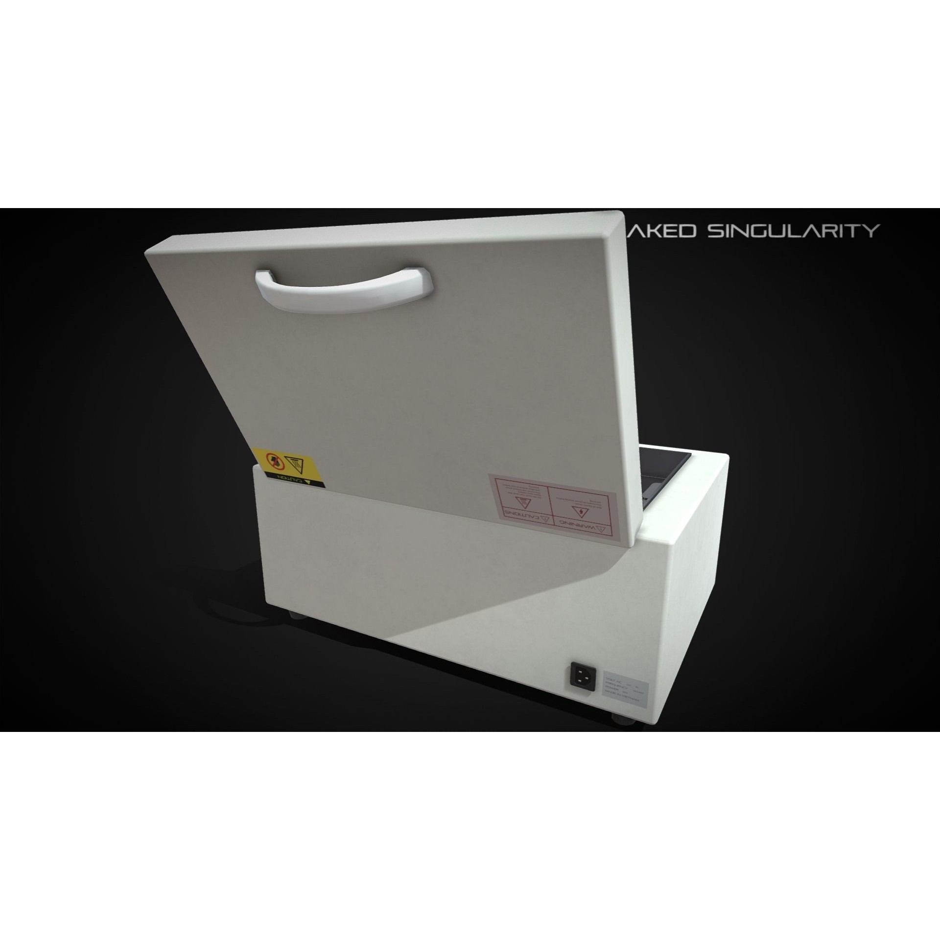 Autoclave - Low-Poly Game-Ready 3D Model - View 5