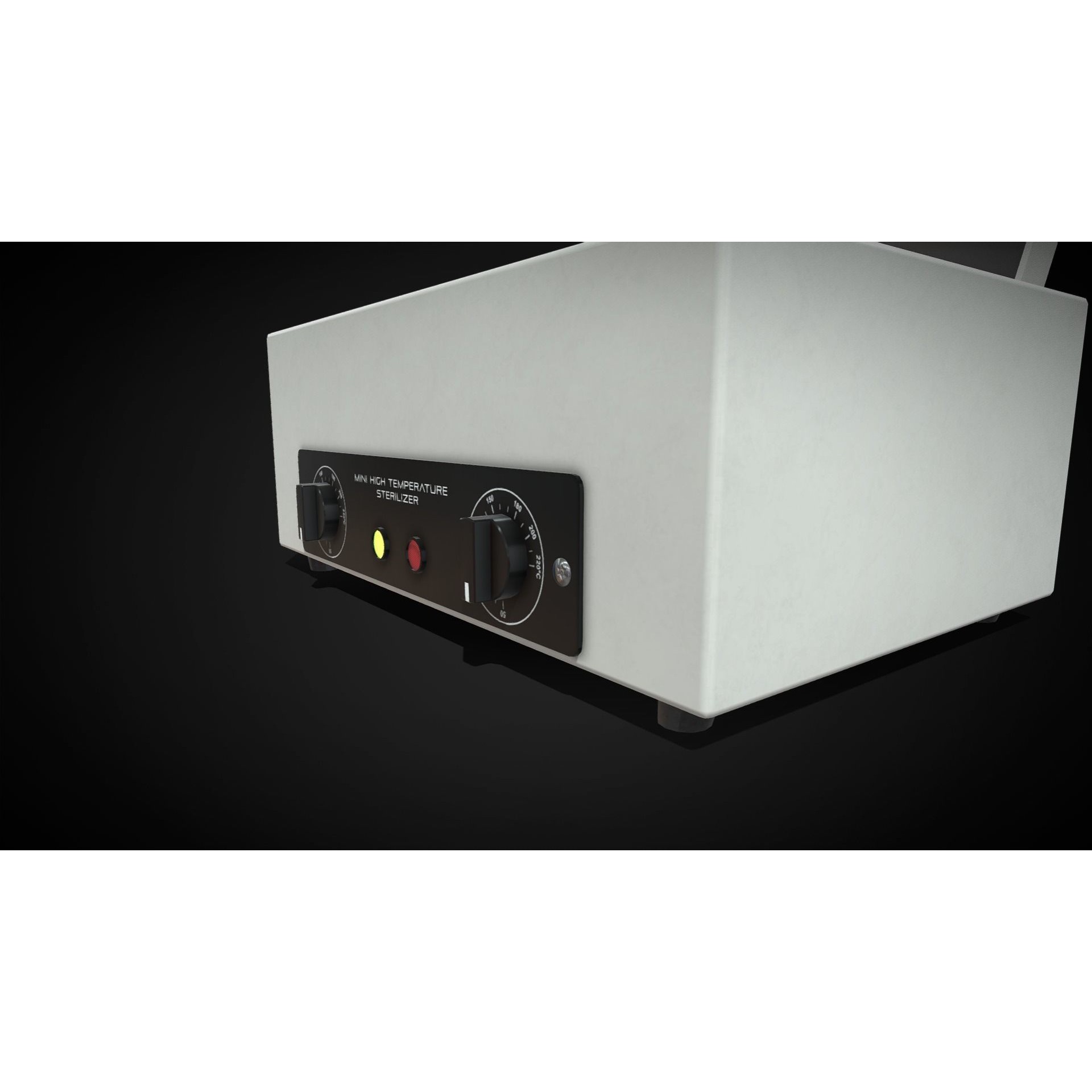 Autoclave - Low-Poly Game-Ready 3D Model - View 6