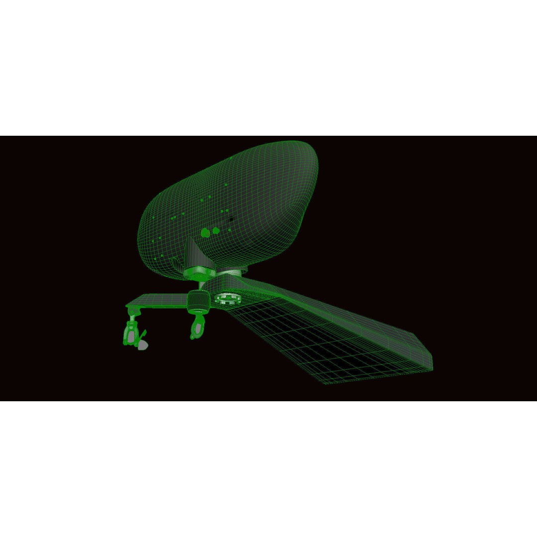 Helicopter Hoist 3D Model – Medium Polygon Aircraft Part, FBX, OBJ