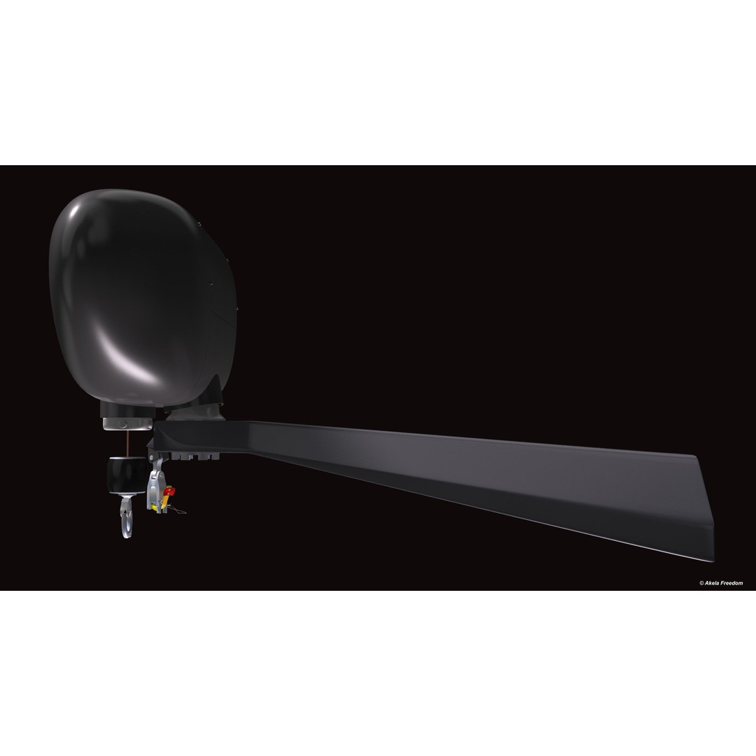 Helicopter Hoist 3D Model – Medium Polygon Aircraft Part, FBX, OBJ - View 5