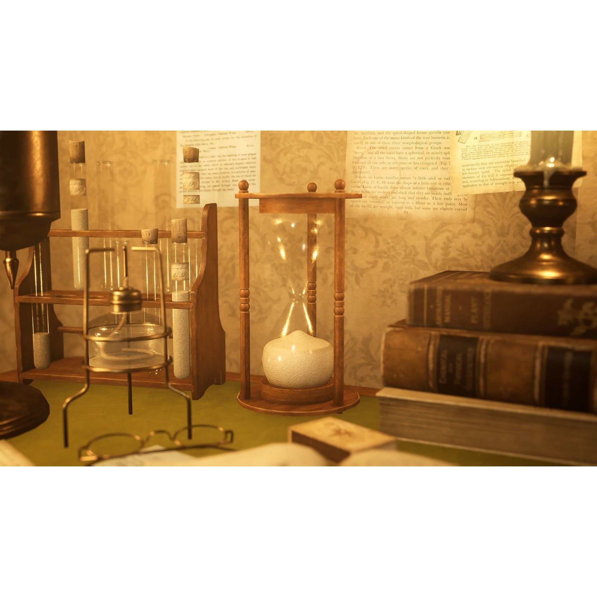 Victorian Laboratory Props Pack - Low-Poly Game-Ready 3D Model - View 9