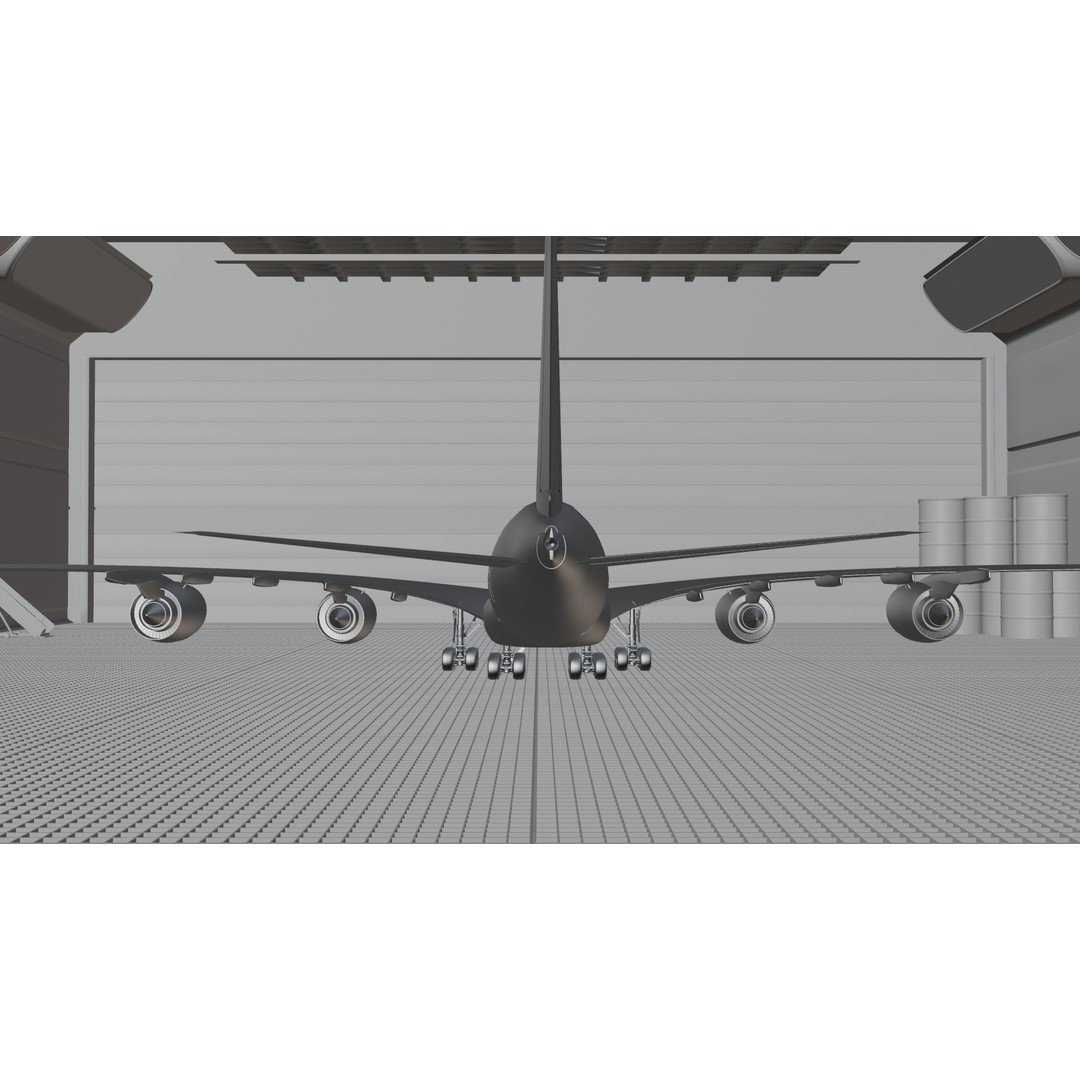 Airbus A380 3D Model – Ultra Realistic Aircraft with Full Interior