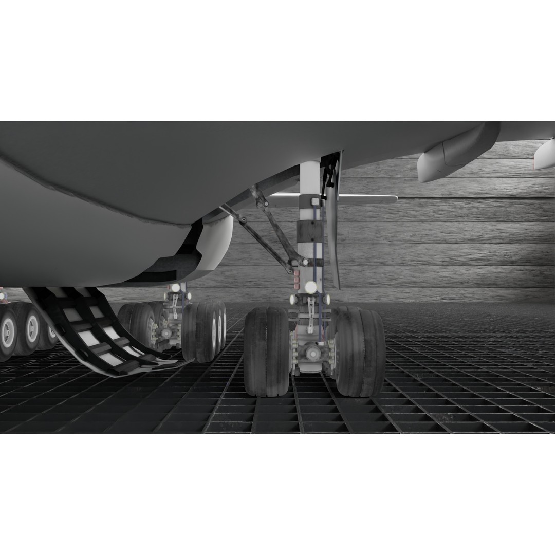 Airbus A380 3D Model – Ultra Realistic Aircraft with Full Interior - View 27