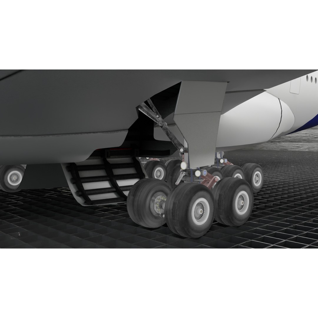 Airbus A380 3D Model – Ultra Realistic Aircraft with Full Interior - View 28