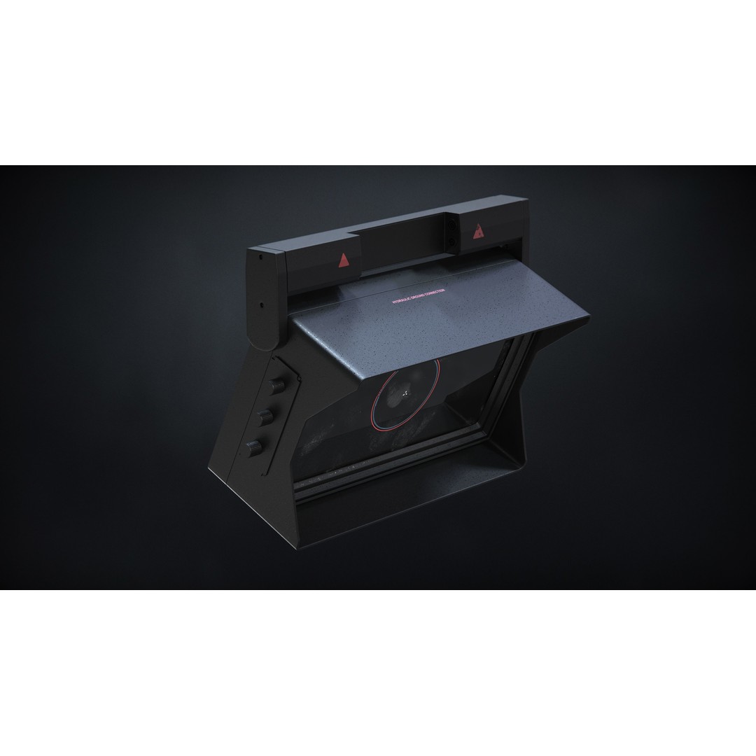 Sci-Fi Cockpit Instruments 3D Model – Hard Surface Geometry, FBX, Blender - View 40