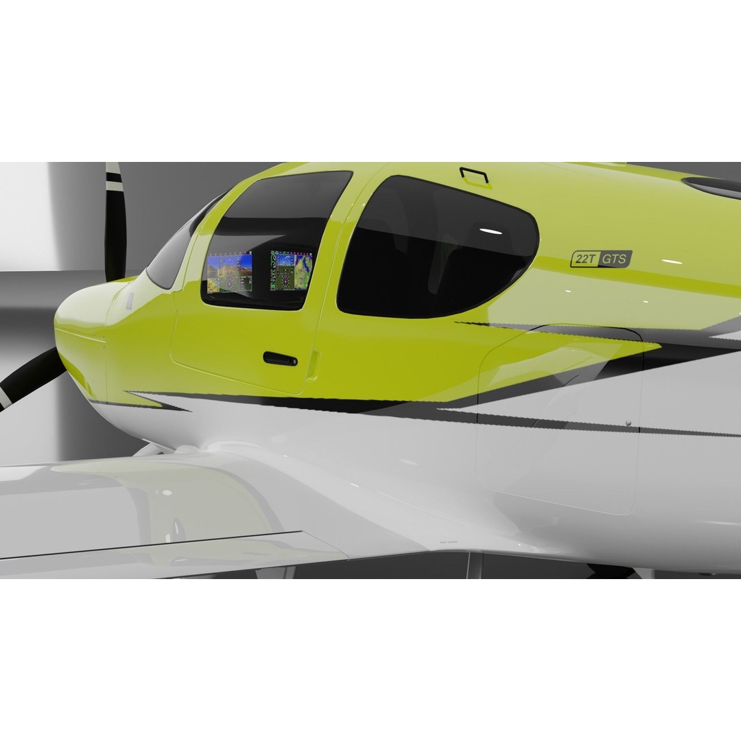 Light Aircraft 3D Model – High Detail Pack with PBR Textures, FBX, OBJ, Blender - View 8