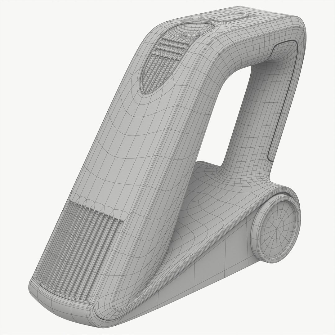 Handheld Vacuum Cleaner 3D Model – Photorealistic PBR Asset, FBX - View 9