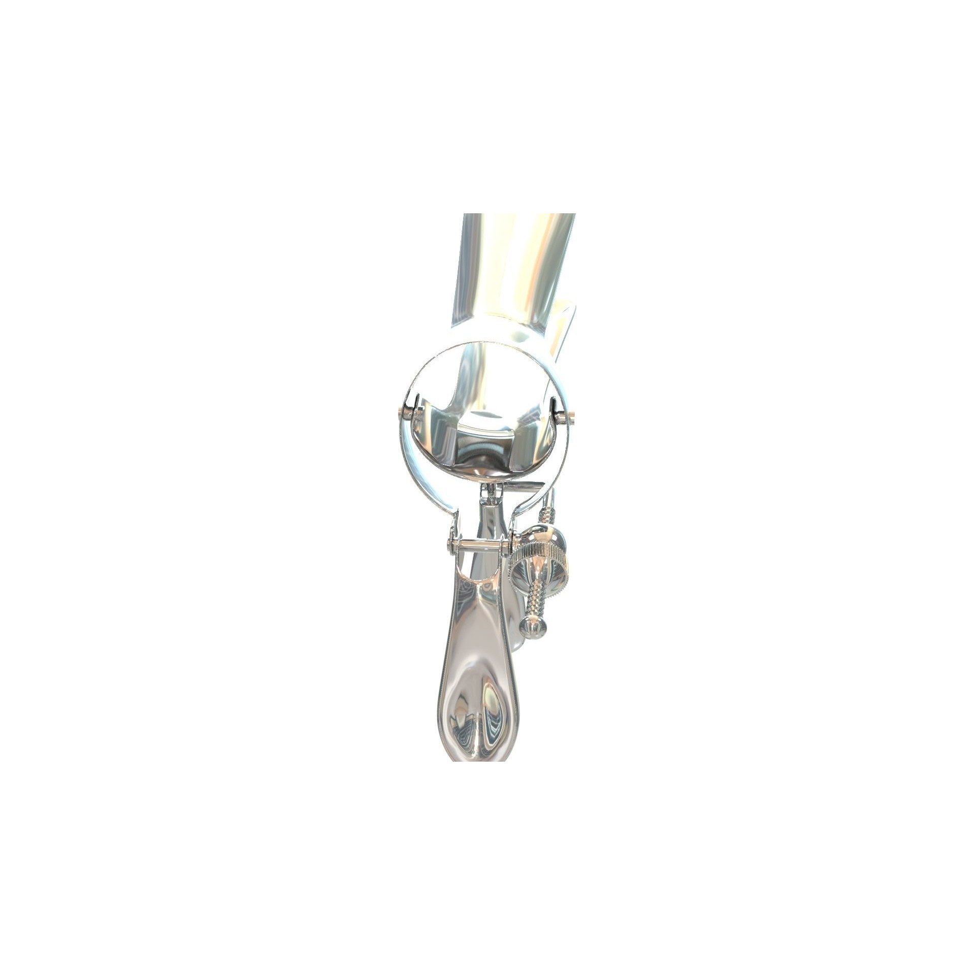 Speculum Stainless Steel Pliers - Rigged 3D Model - View 31