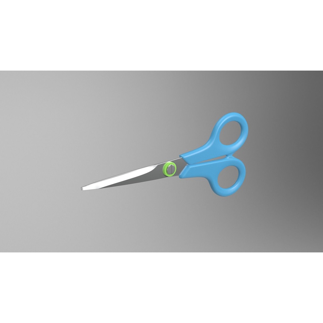 Realistic Scissors 3D Model – PBR Textures, FBX & OBJ Formats - View 23