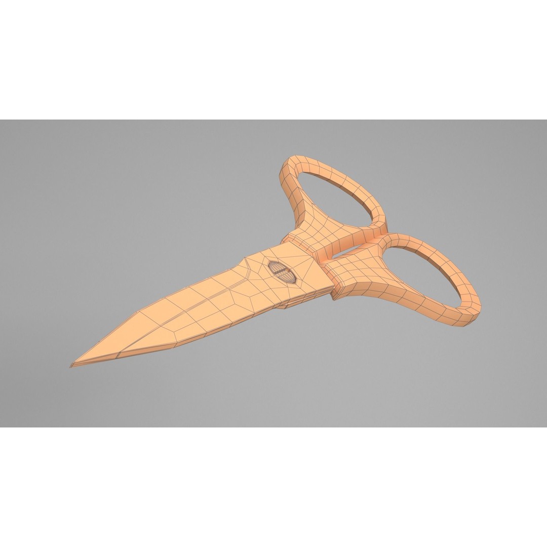 Realistic Scissors 3D Model – PBR Textures, FBX & OBJ Formats - View 36