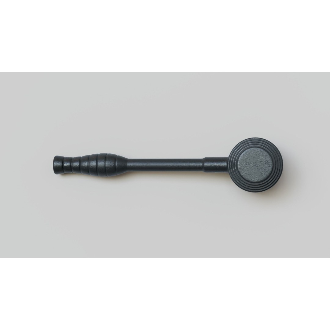 Rubber Coated Hammer 3D Model – High Poly PBR Game Asset, FBX, OBJ - View 5