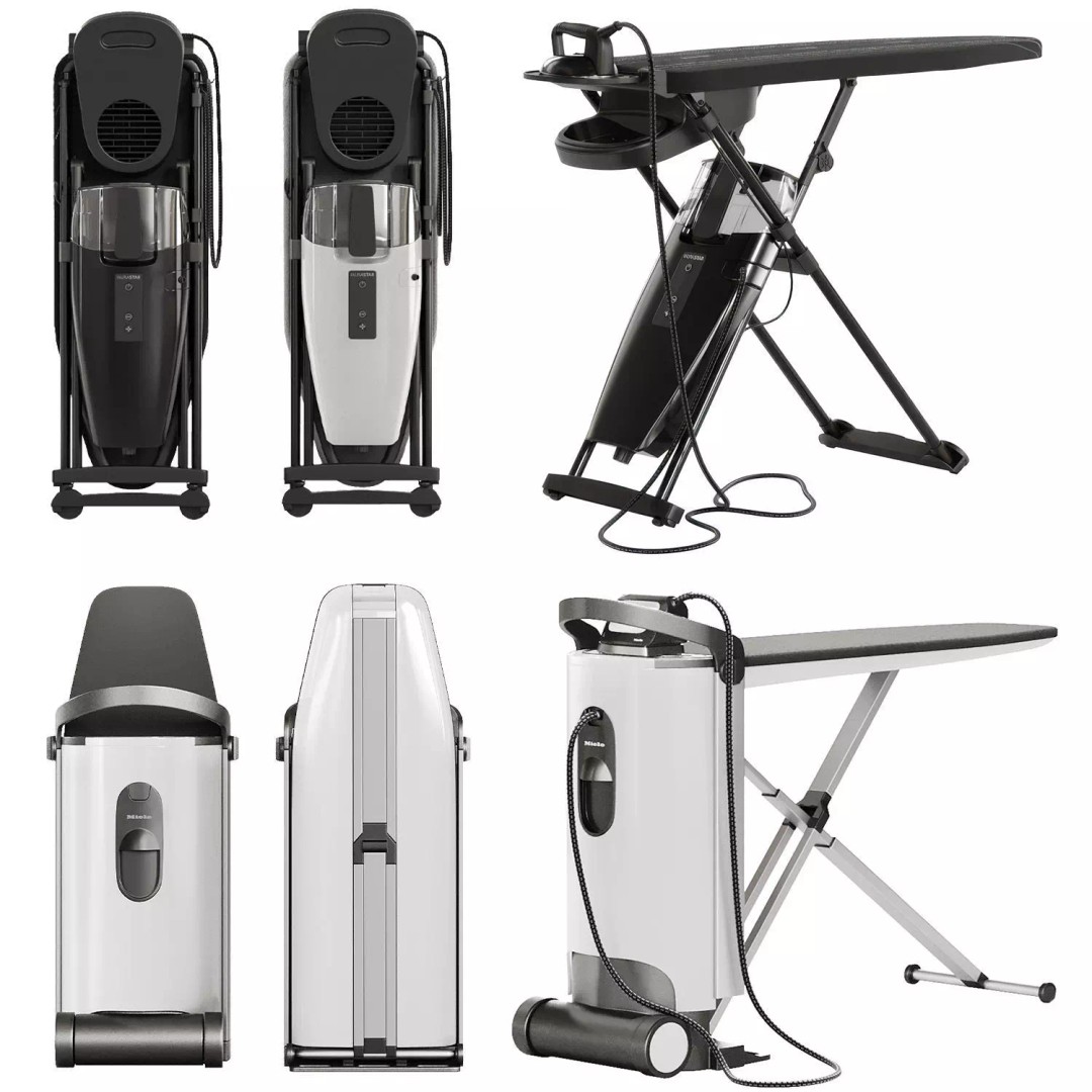 LauraStar Smart and MIELE Ironing Systems 3D Model – PBR Textured, FBX - View 4