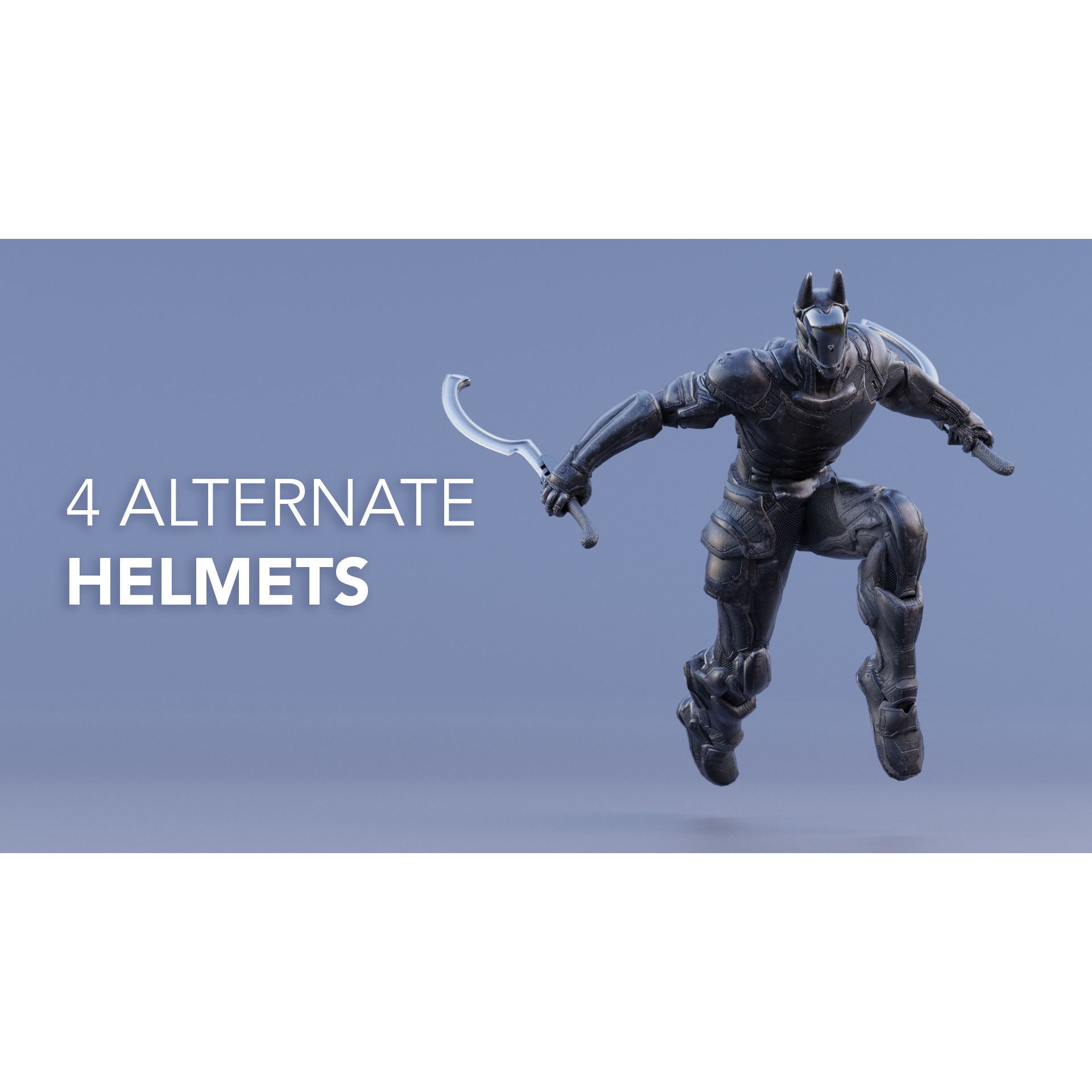 Anubis - Low-Poly Game-Ready 3D Model - View 26