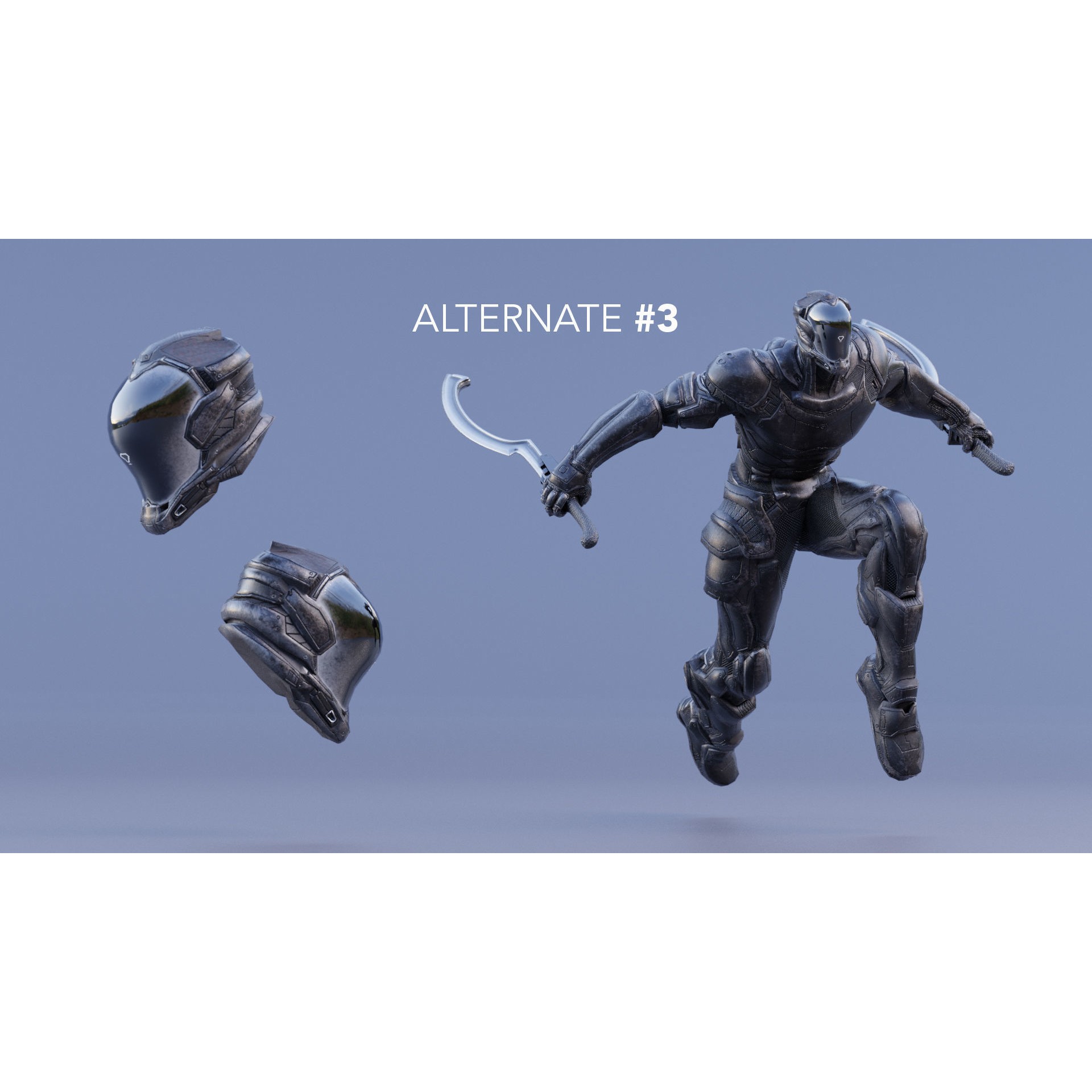 Anubis - Low-Poly Game-Ready 3D Model - View 29