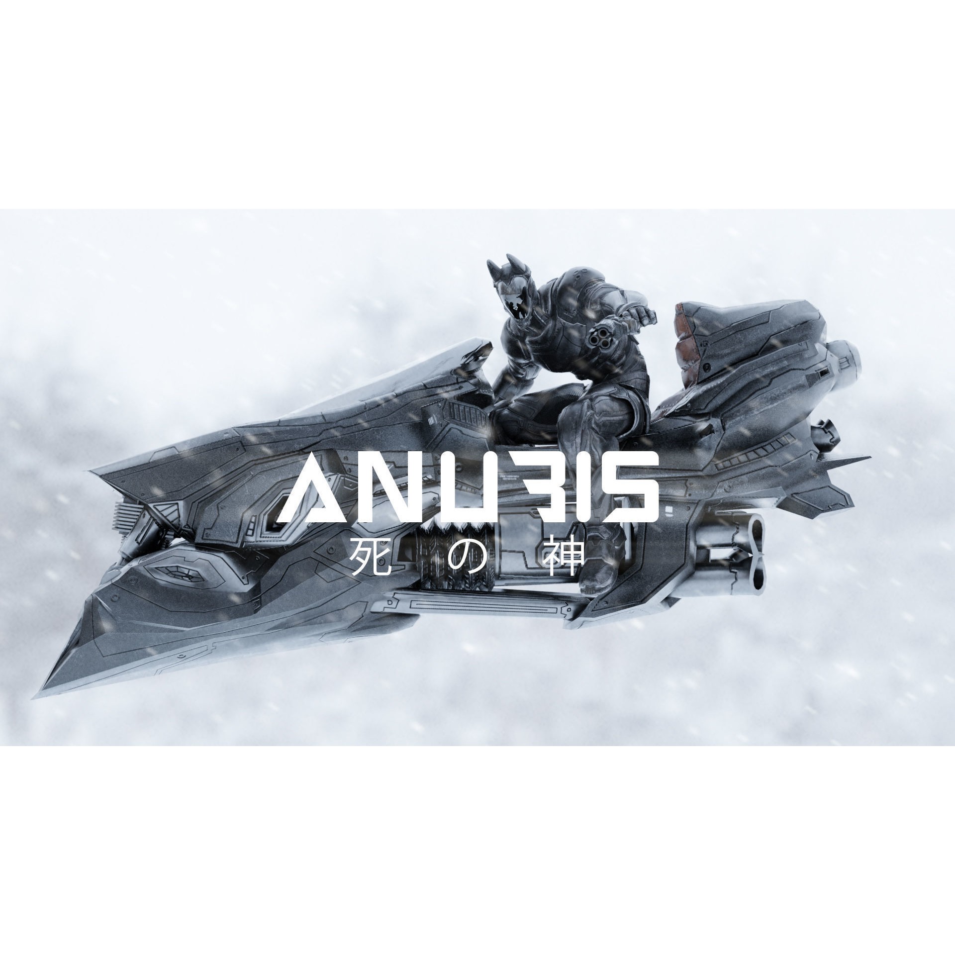 Anubis - Low-Poly Game-Ready 3D Model - View 4