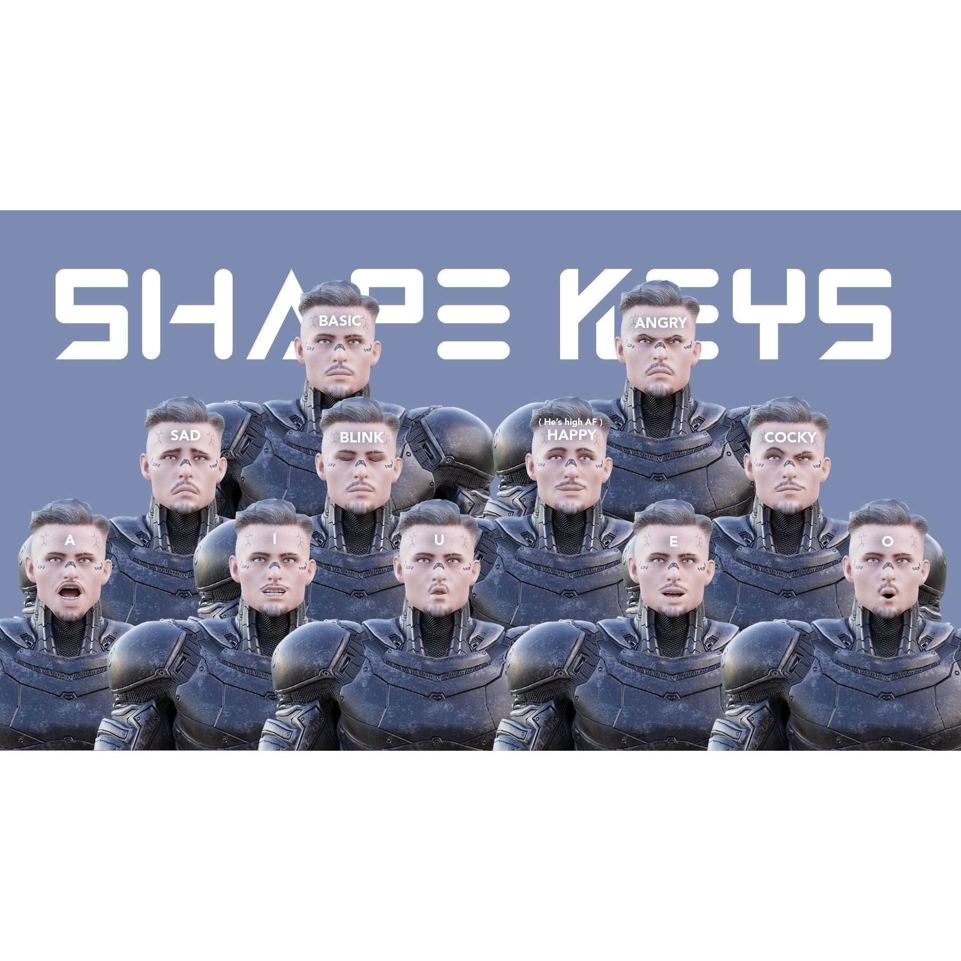 Anubis - Low-Poly Game-Ready 3D Model - View 55