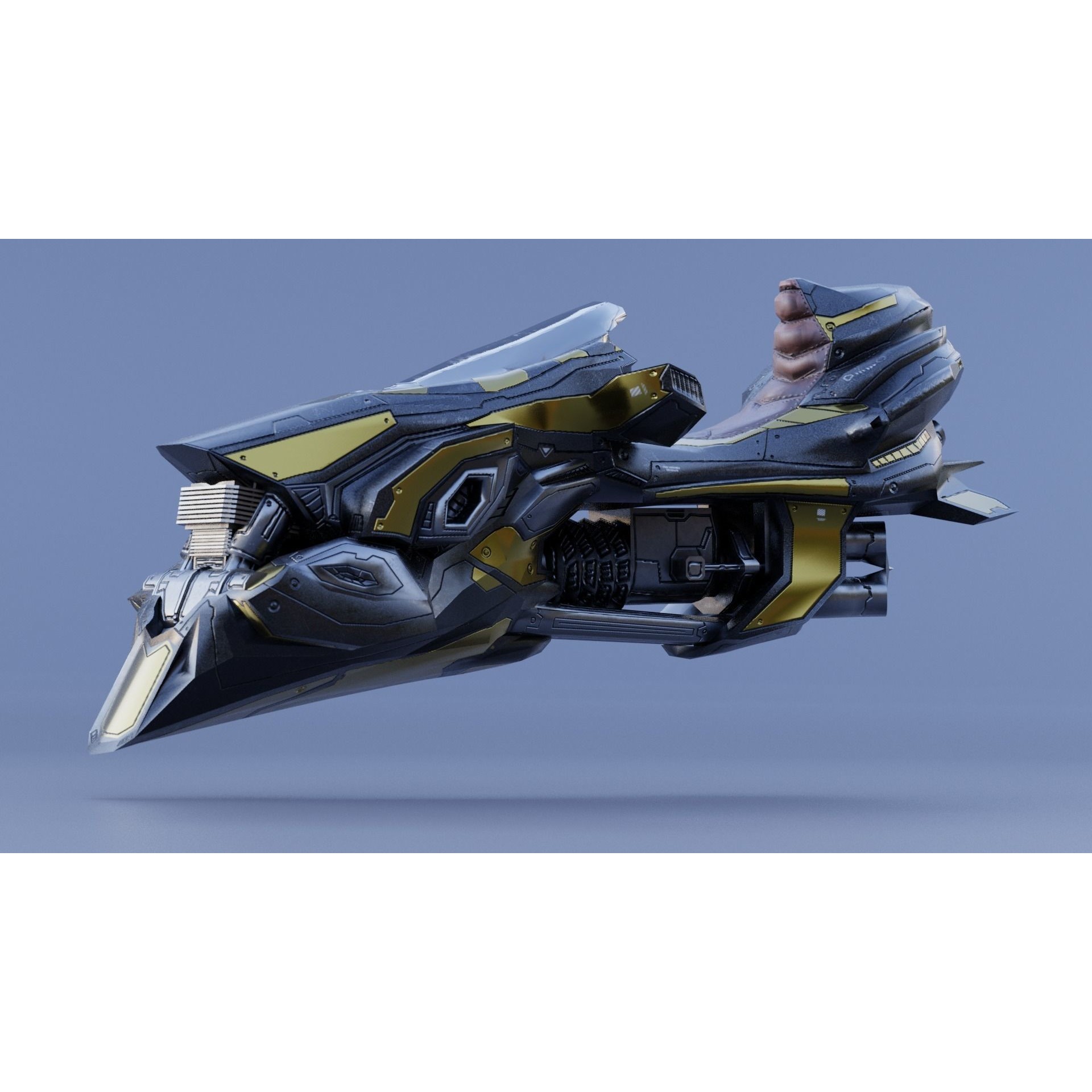 Anubis - Low-Poly Game-Ready 3D Model - View 72